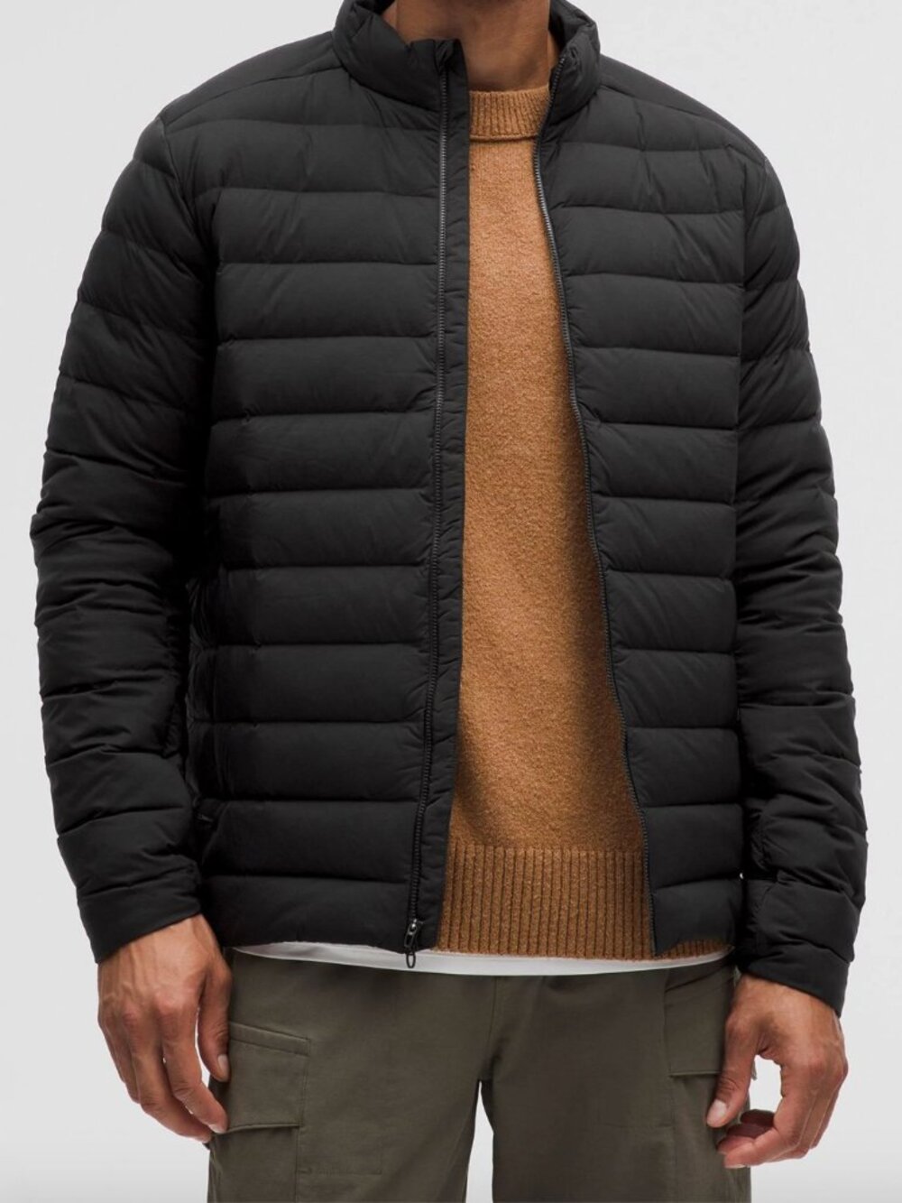 Lululemon Navigation Down Jacket with Goose Down in Black- Size M